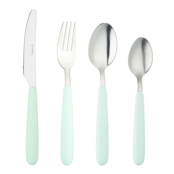 Bistro 4311 24 Piece Cutlery Set Sky Blue