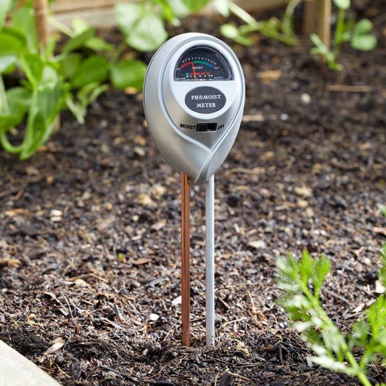 Garden Moisture & pH Meter