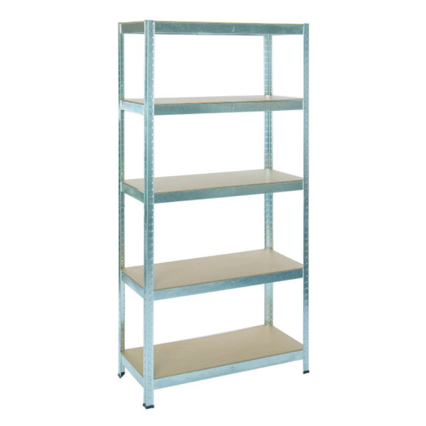 Galvanised Boltless Shelving 5 Shelves
