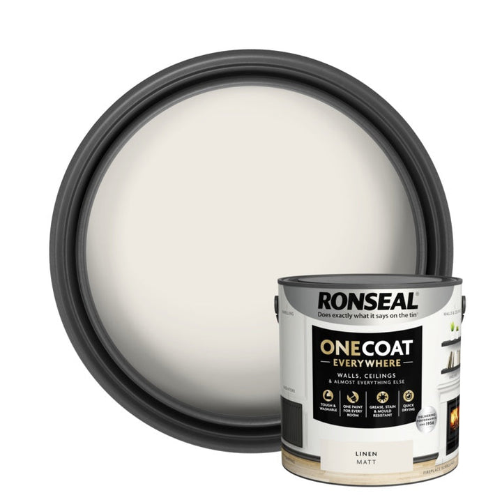Ronseal One Coat Everywhere 2.5L - Linen Matt