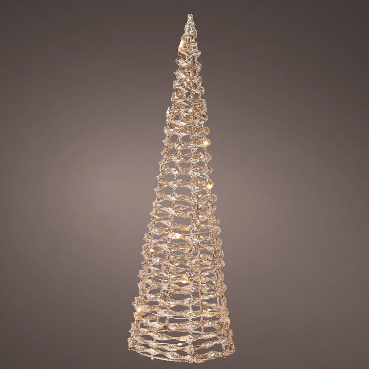 Kaemingk Gold LED Christmas Tree Decoration