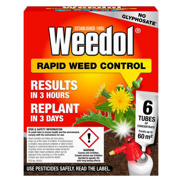 Weedol Path & Gravel Control Concentrated Weed Killer 6 Tubes