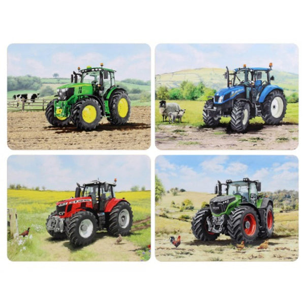 Dunlevy Set of 4 Placements - Tractor