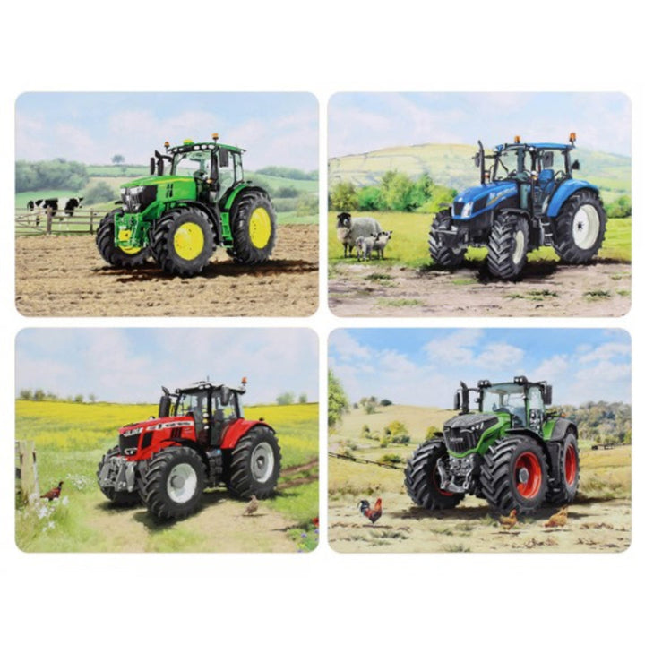 Dunlevy Set of 4 Placements - Tractor