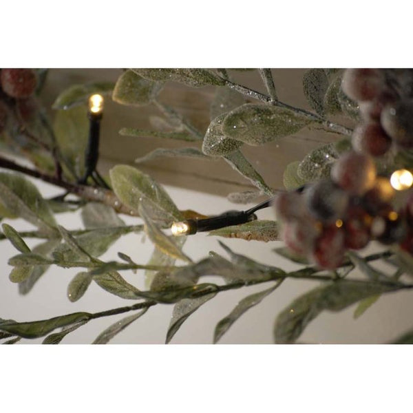 50 BO LED 8 Function with Timer String Lights - Warm White