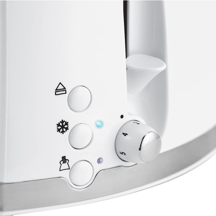 Russell Hobbs Honeycomb 2 Slice White Toaster