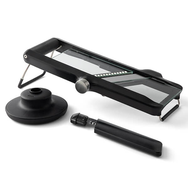 CFN 4 in 1 Glass Mandoline Anthracite