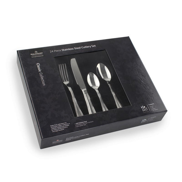 Grunwerg Bead 44 Piece Cutlery Set