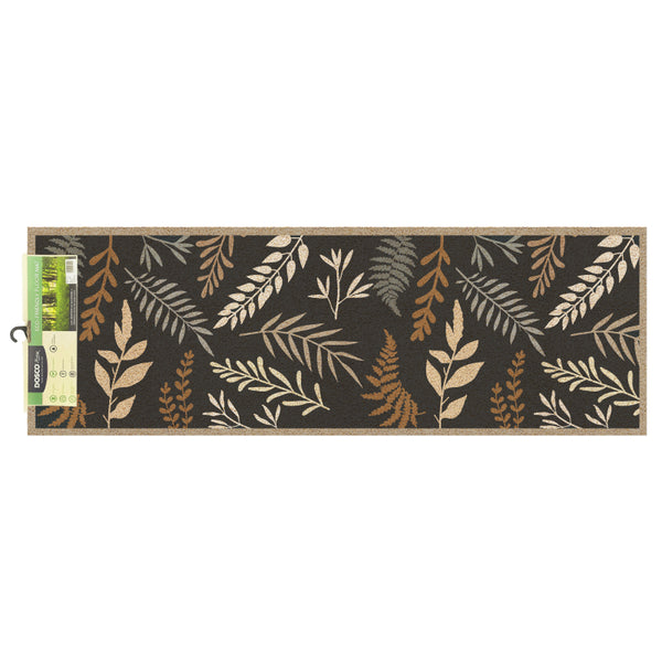 Dosco Eco Friendly Coloured Leaves Runner Mat 50cm x 150cm