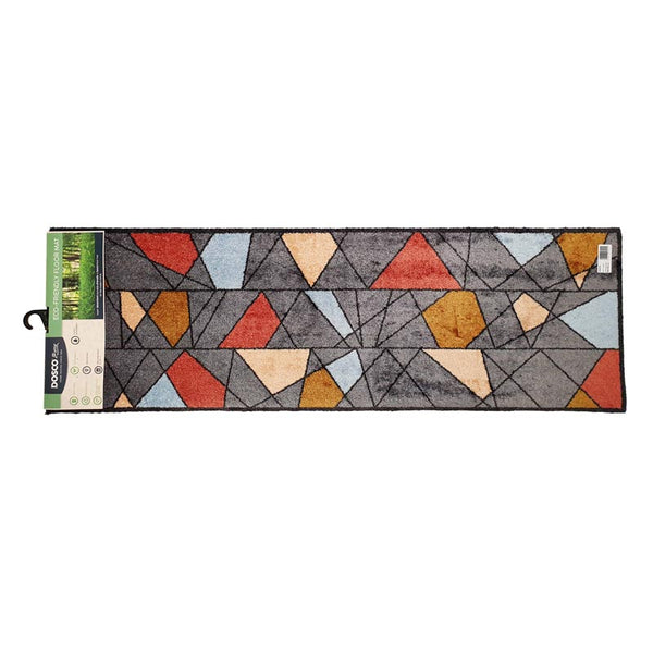 Dosco Abstract Eco Friendly Runner Mat 50cm x 150cm