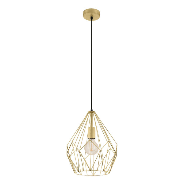 CARLTON Gold Pendant Ceiling Light