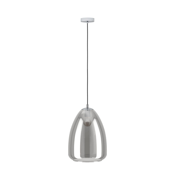Alobrase Chrome Ceiling Pendant Light Wide