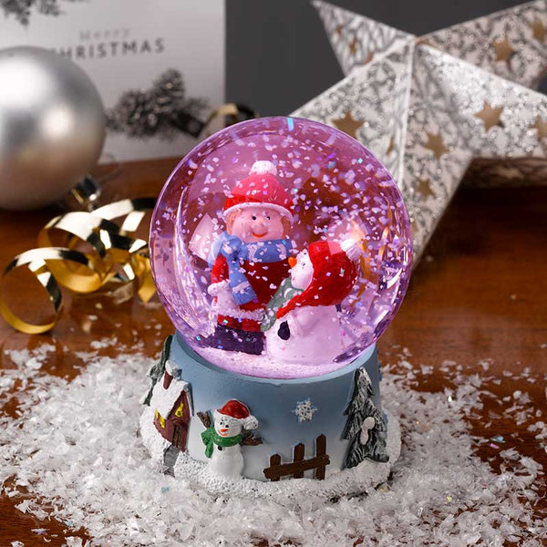 8cm Frosty Fun SnowSpheres  Mixed Case
