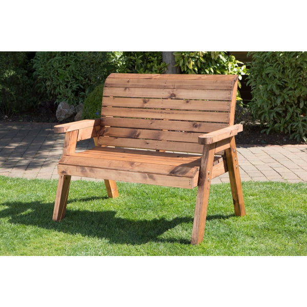 Keel Traditional Two Seater Bench