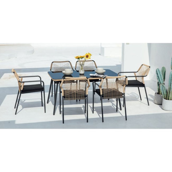 Capri 6 Seater Dining Set
