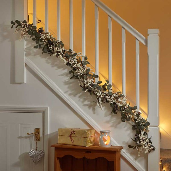 Christmas Winter Berry Garland 180cm