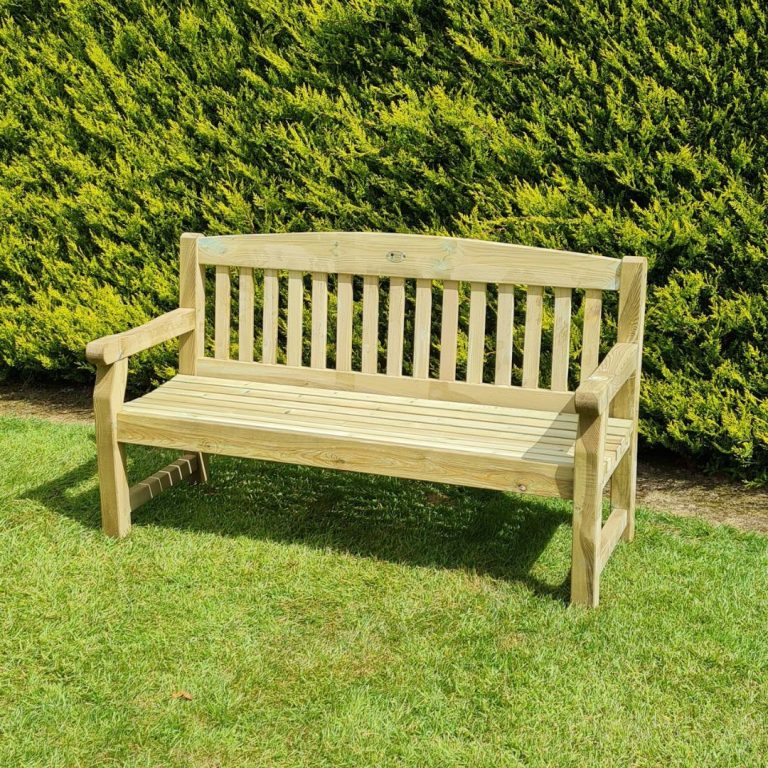 Cashel Three Seater Wooden Bench