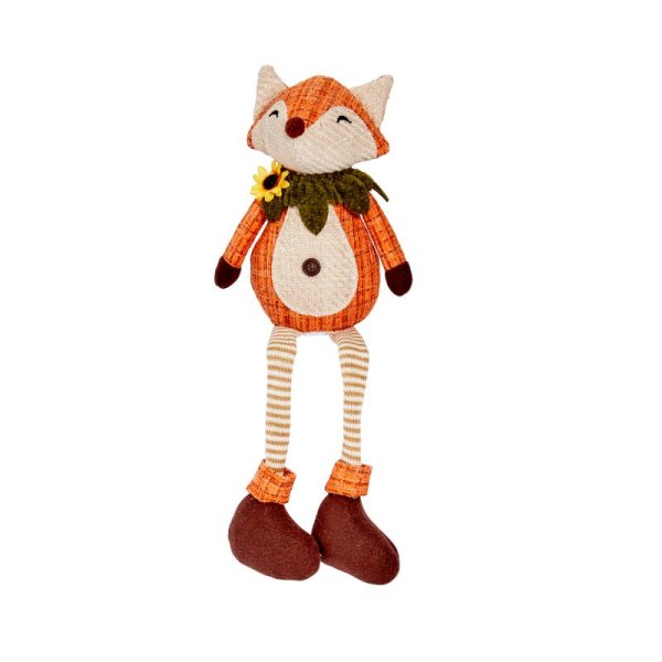 Mr Fox Dangly Legs Plush – Autumn Shelf Sitter (45cm)