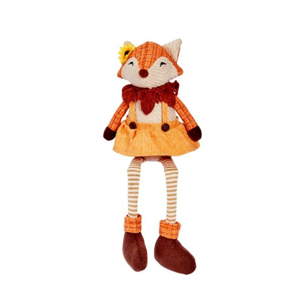 Mrs Fox Dangly Legs Plush – Autumn Shelf Sitter (45cm)