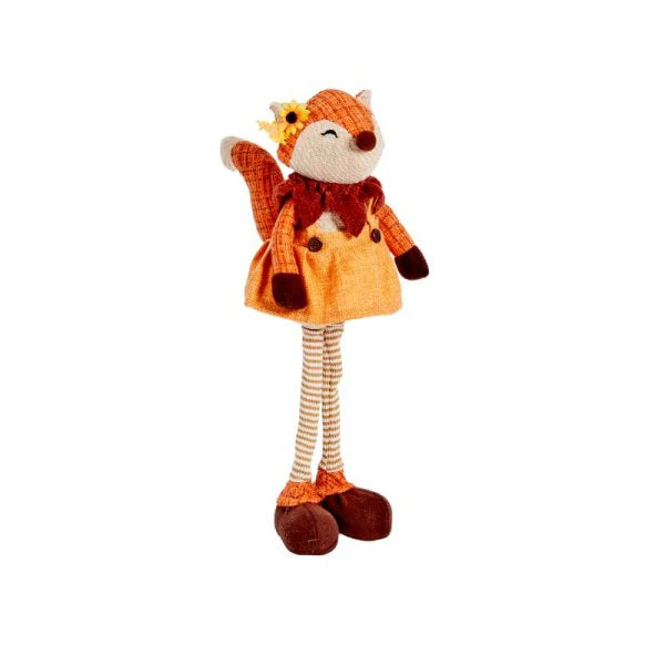 Mrs Fox Plush – Standing Autumn Ornament