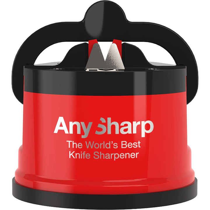 Anysharp Knife Sharpener - World's Best Knife Sharpener with Powergrip