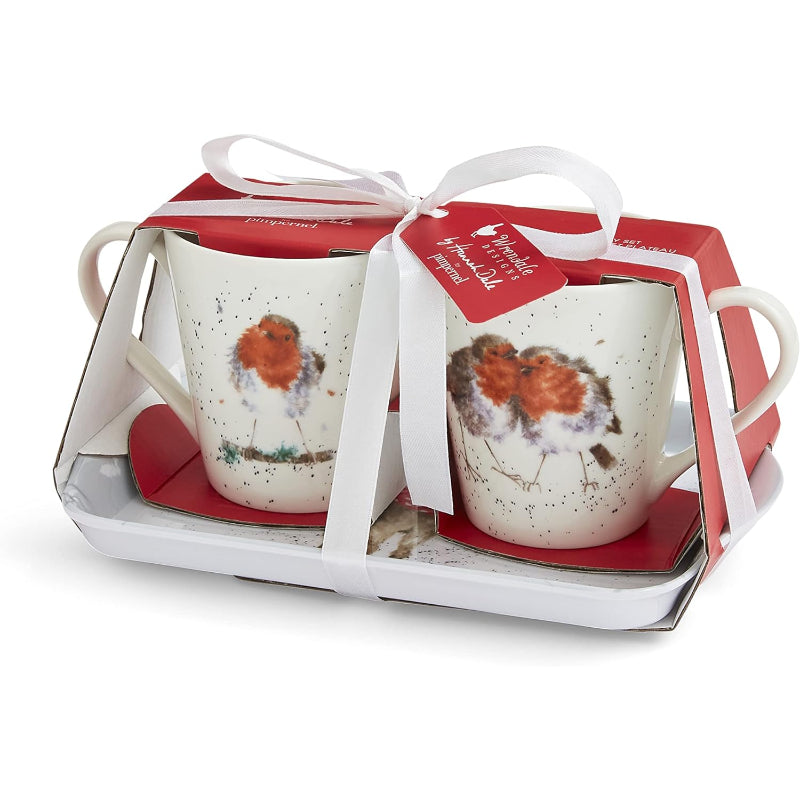 Wrendale Designs Winter Friends Mug & Tray