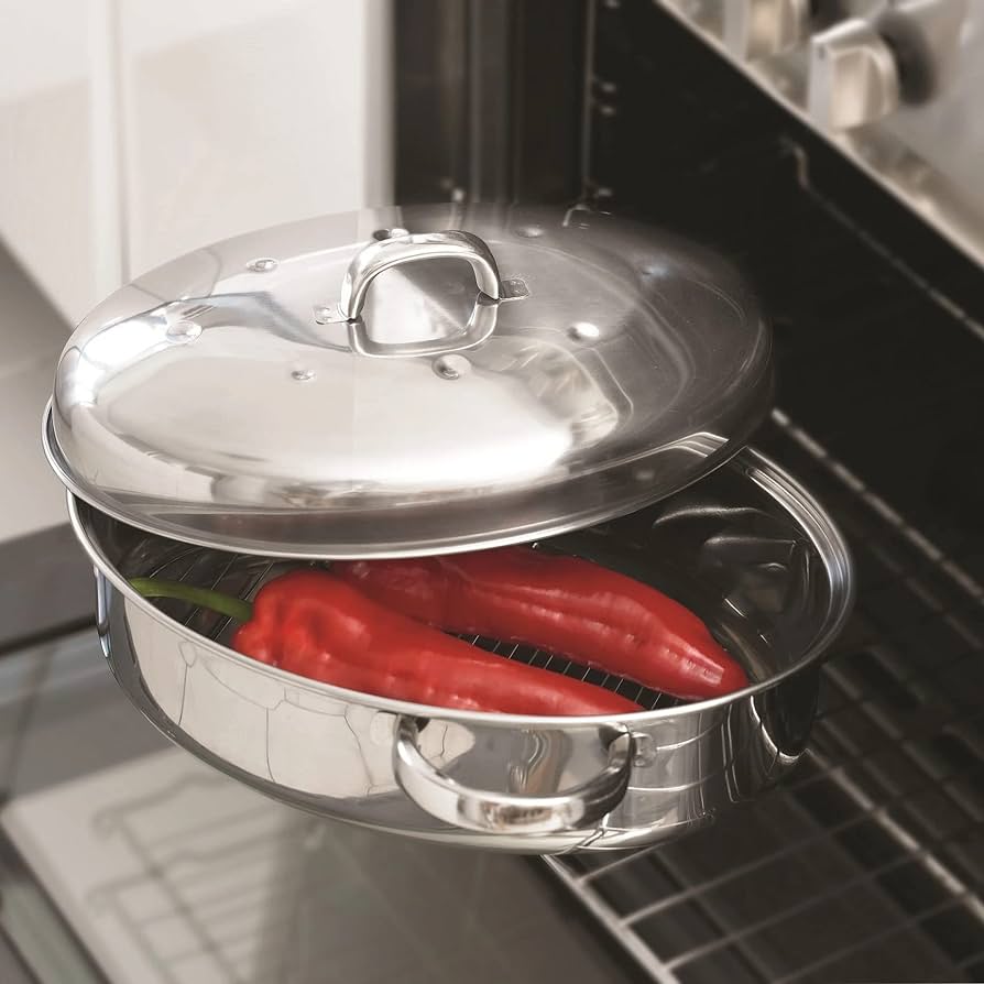 Judge Oval Stainless Steel Roaster 36cm