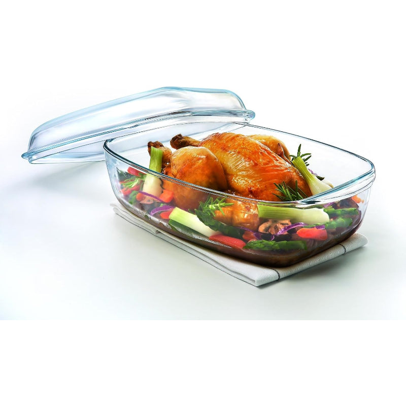 Pyrex 4.3L + 2.2L Rectangular Casserole Dish