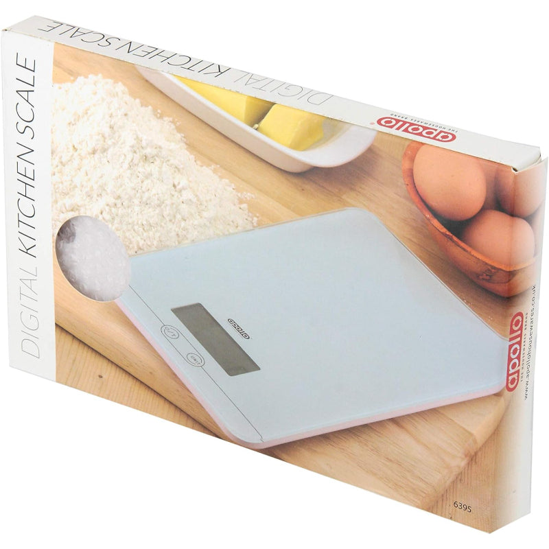 Apollo Digital Kitchen Scales White