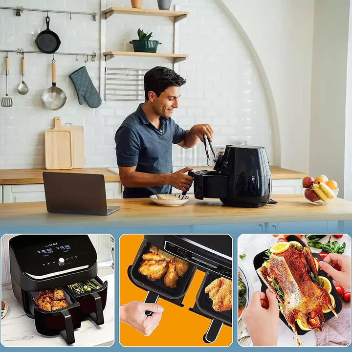 Silicone Air Fryer Liner – Rectangle