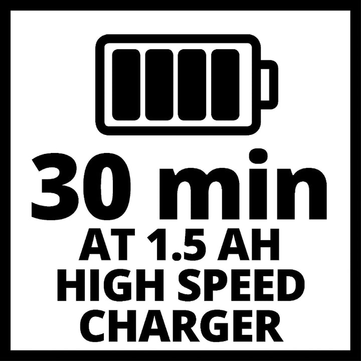 Einhell X-Change Battery Charger 18V 30 Min Power
