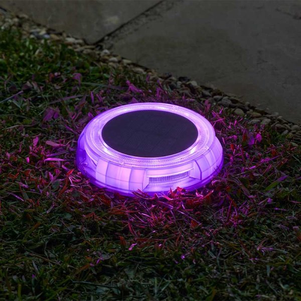 DecorDisk Multi Colored Garden LED Disk