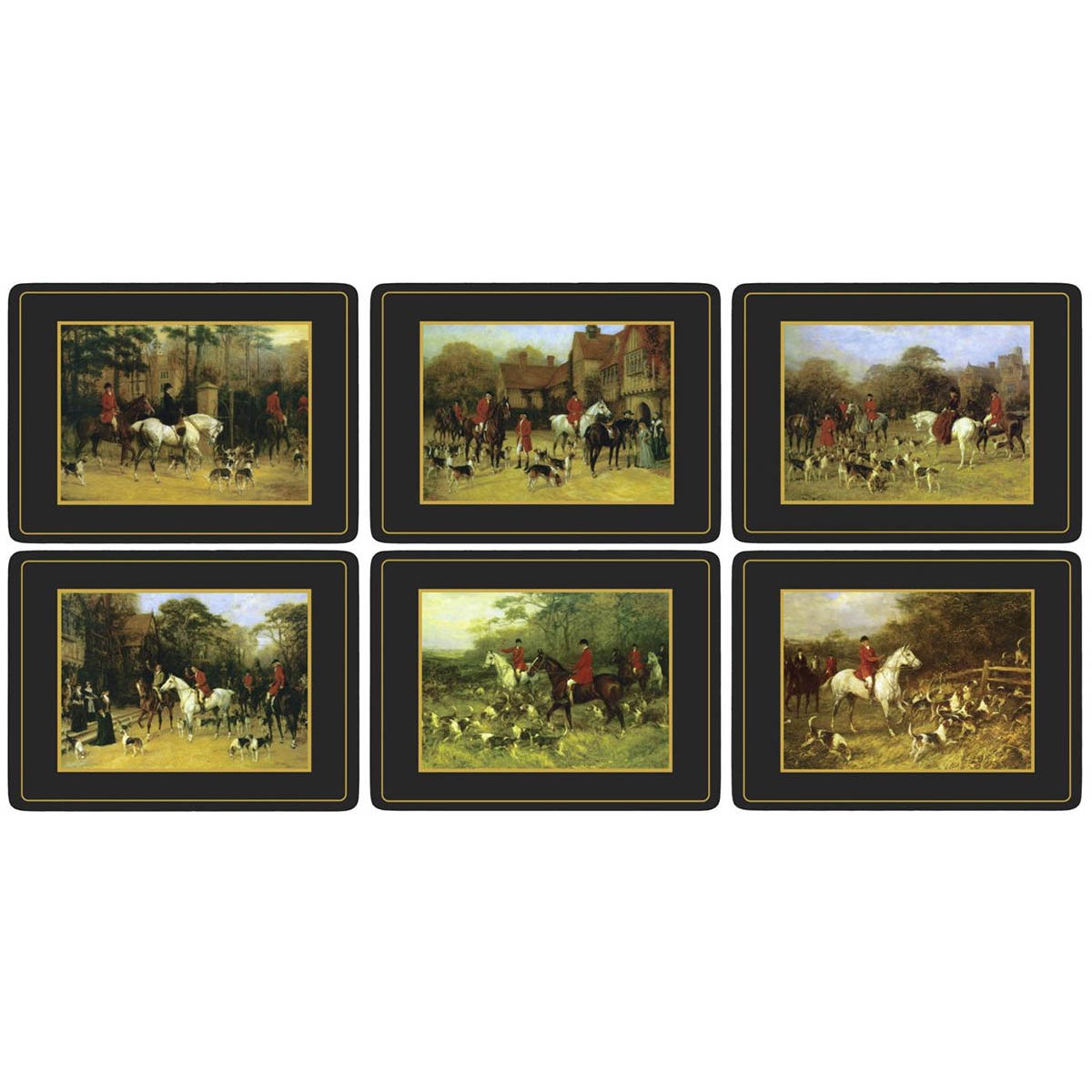 Pimpernel Tally Ho Set of 6 Placemats