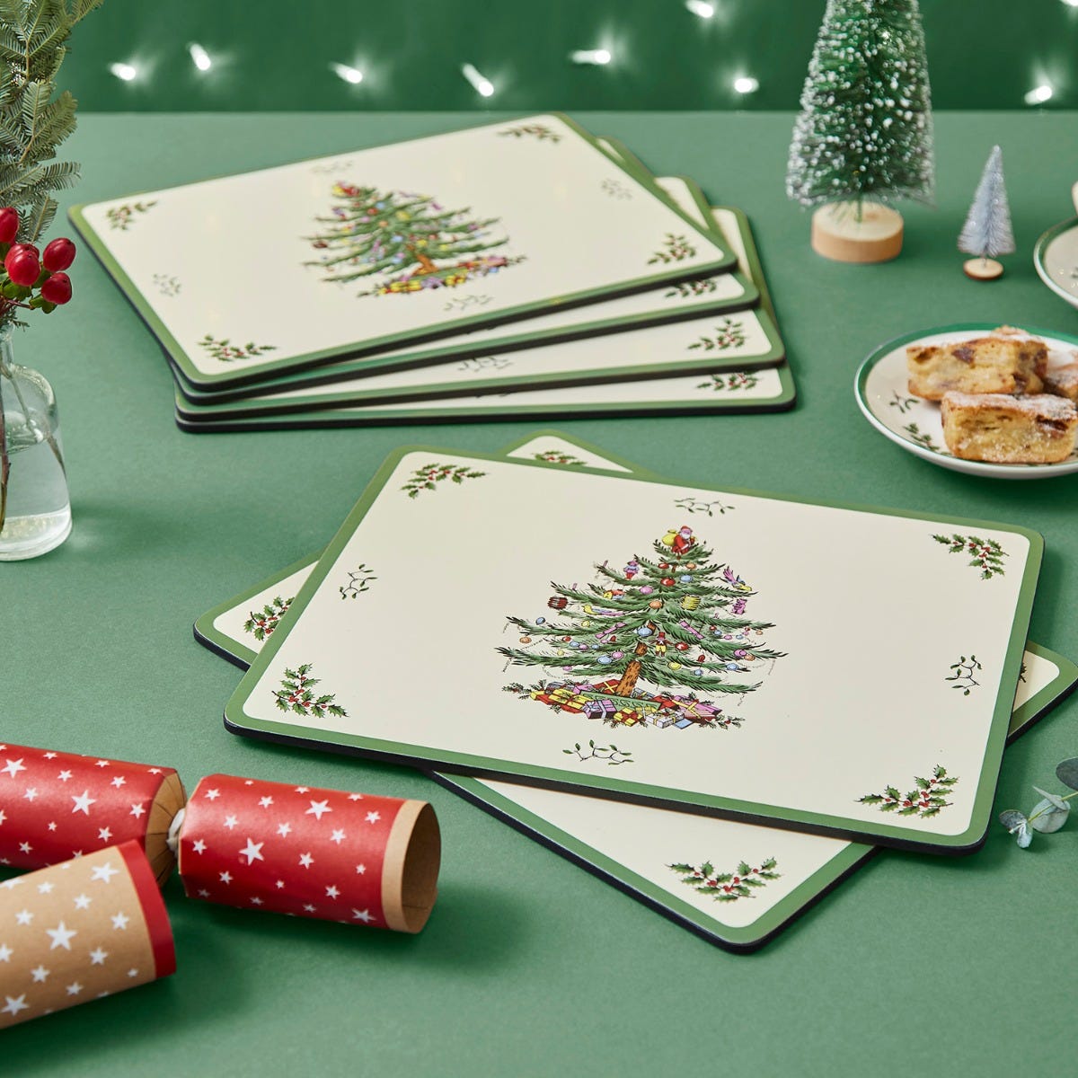 Pimpernel Christmas Tree Set of 6 Placemats