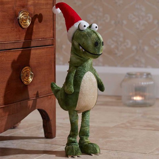 Christmas Festive Dino - Green
