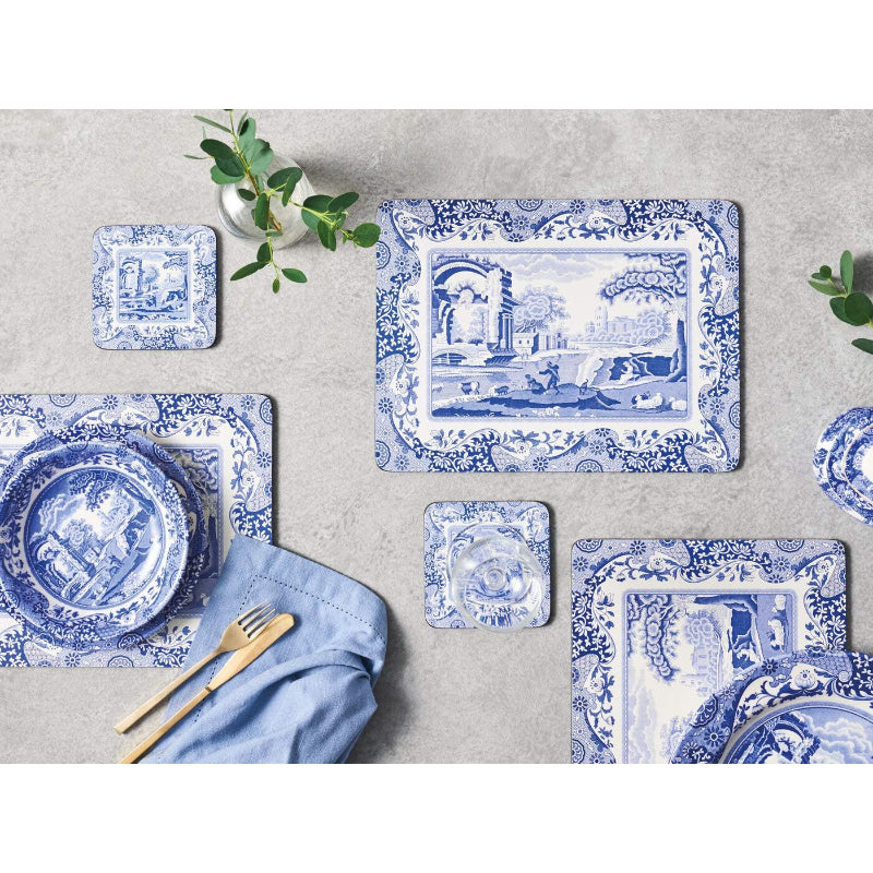 Pimpernel Blue Italian Set of 6 Placements