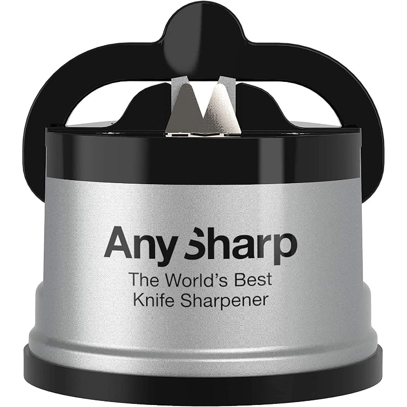 Anysharp Knife Sharpener - World's Best Knife Sharpener with Powergrip