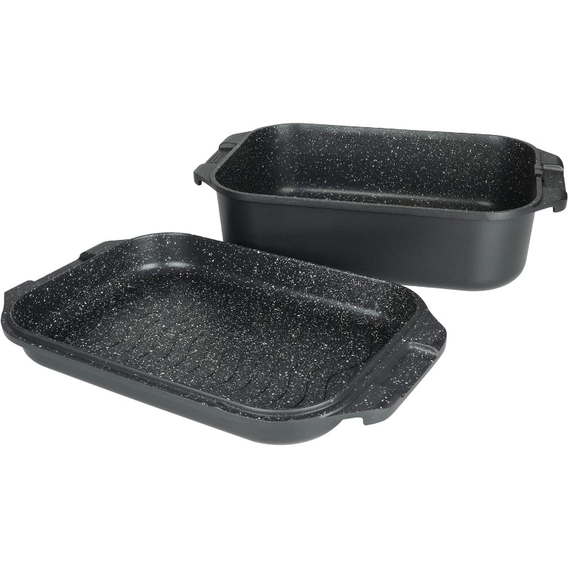 Roasting Dish with Dual Purpose Skillet Pan Lid