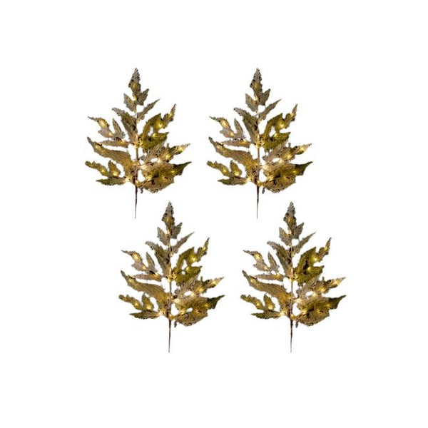 Set of 4 Pathfinders Pine Needle Path Lights