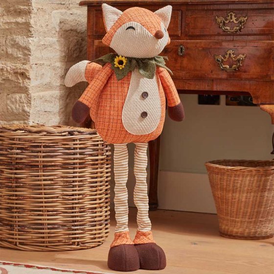 Mr Fox Plush – Standing Autumn Decoration (Large 70cm)