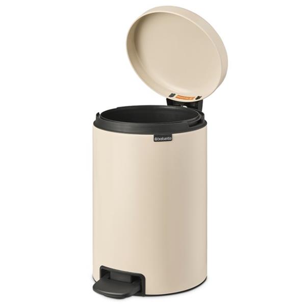 Brabantia 12 Litre Pedal Bin | Almond
