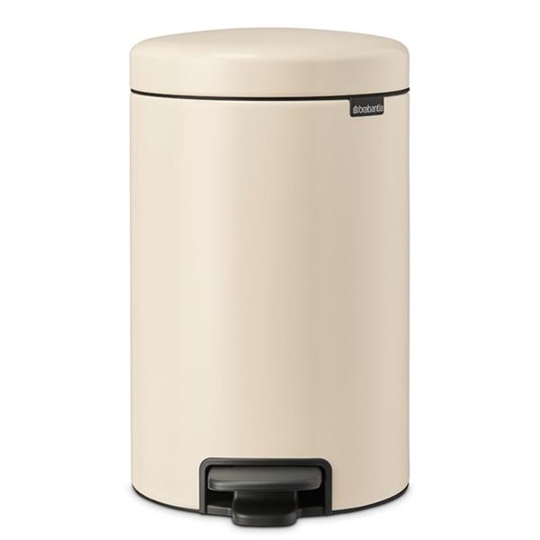 Brabantia 12 Litre Pedal Bin | Almond