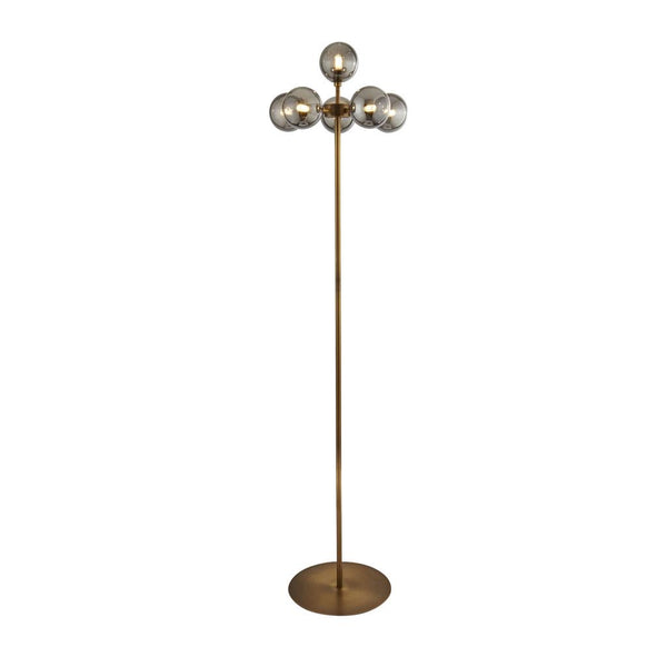 Molecule 6Lt Floor Lamp - Bronze