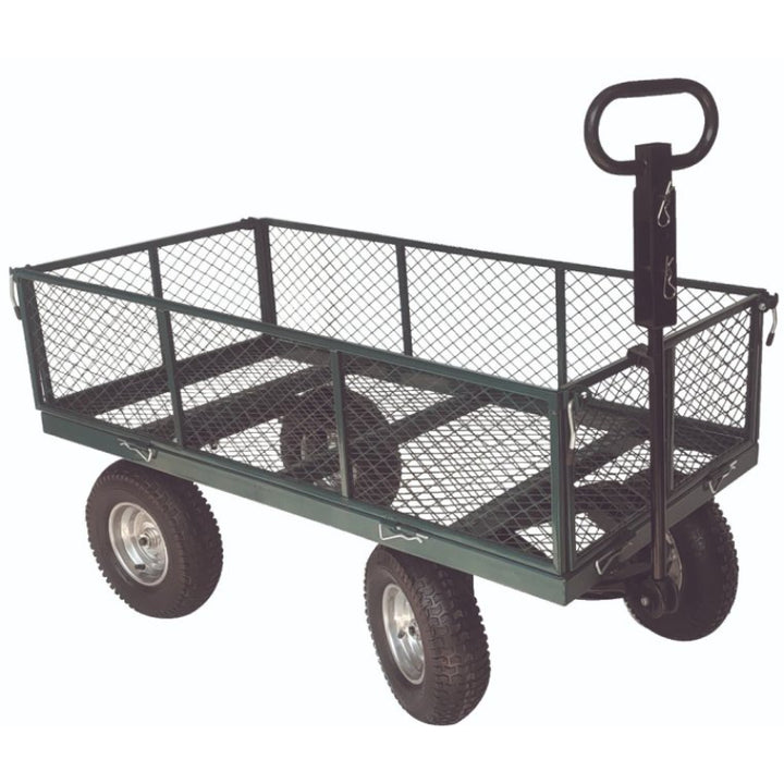 Heavy Duty Steel Utility Garden Cart 350kg 48in X 24in