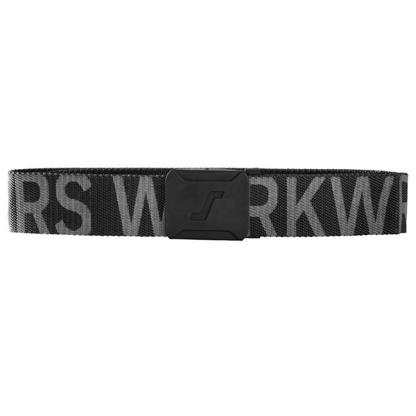 Snickers Logo Belt Black/Steel