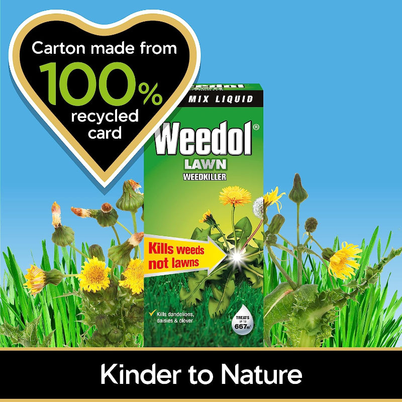 Weedol Lawn Weedkiller 250ml Concentrate