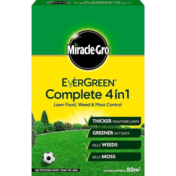 Miracle Gro Evergreen Complete Refill 2.8kg Lawn Weed Feed and Moss Killer