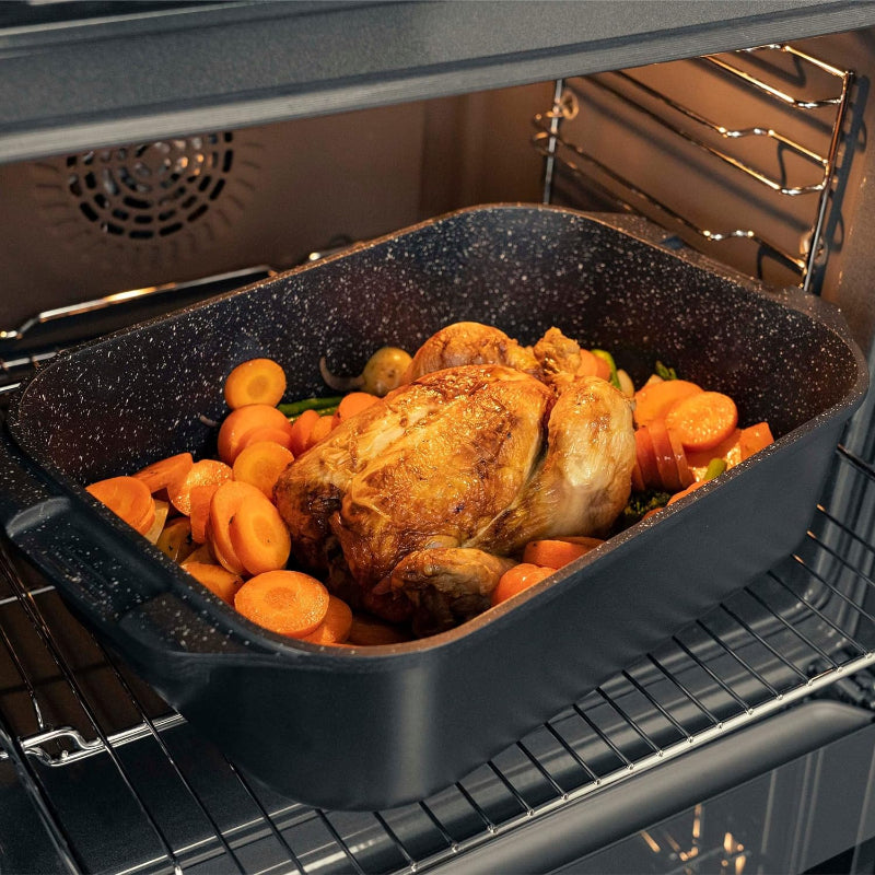 Roasting Dish with Dual Purpose Skillet Pan Lid