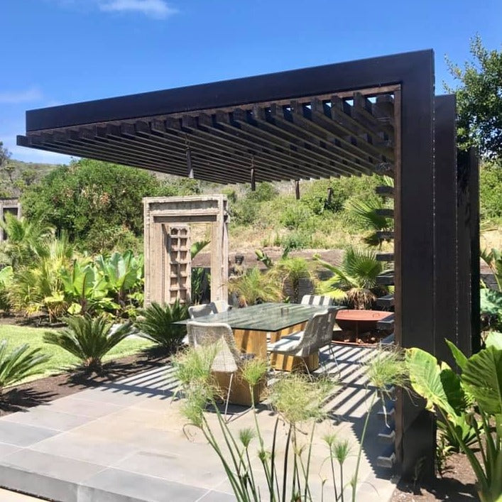 Ebony Wood Stain Pergola Sikkens Cetol Filter 7 Plus Ebony 020
