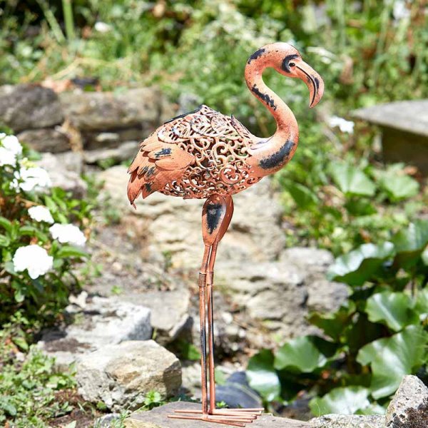 Solar Garden Solar Silhouette Flamingo